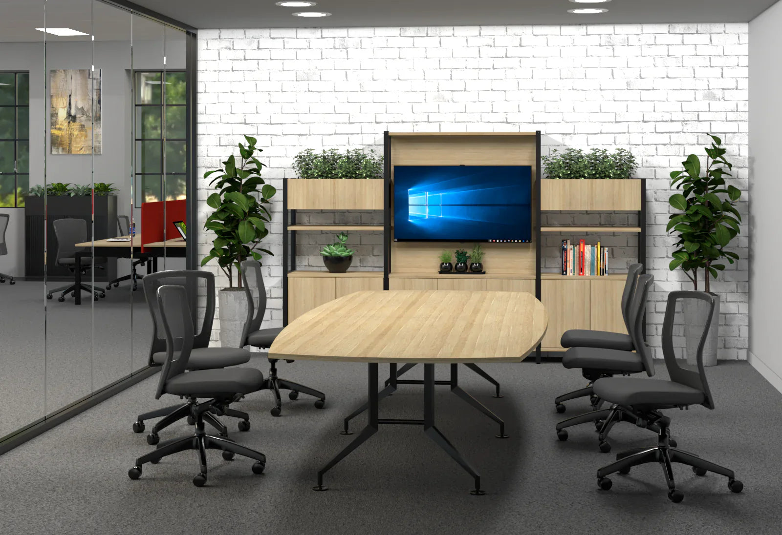 Shot barrel table with mesh chairs