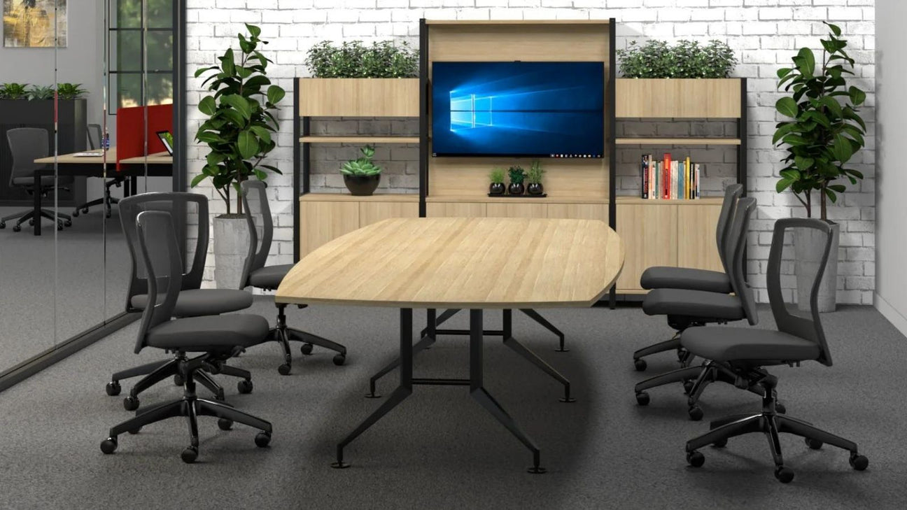 Shot Meeting Table 3600mm long and 1200mm wide suitable for 12 people