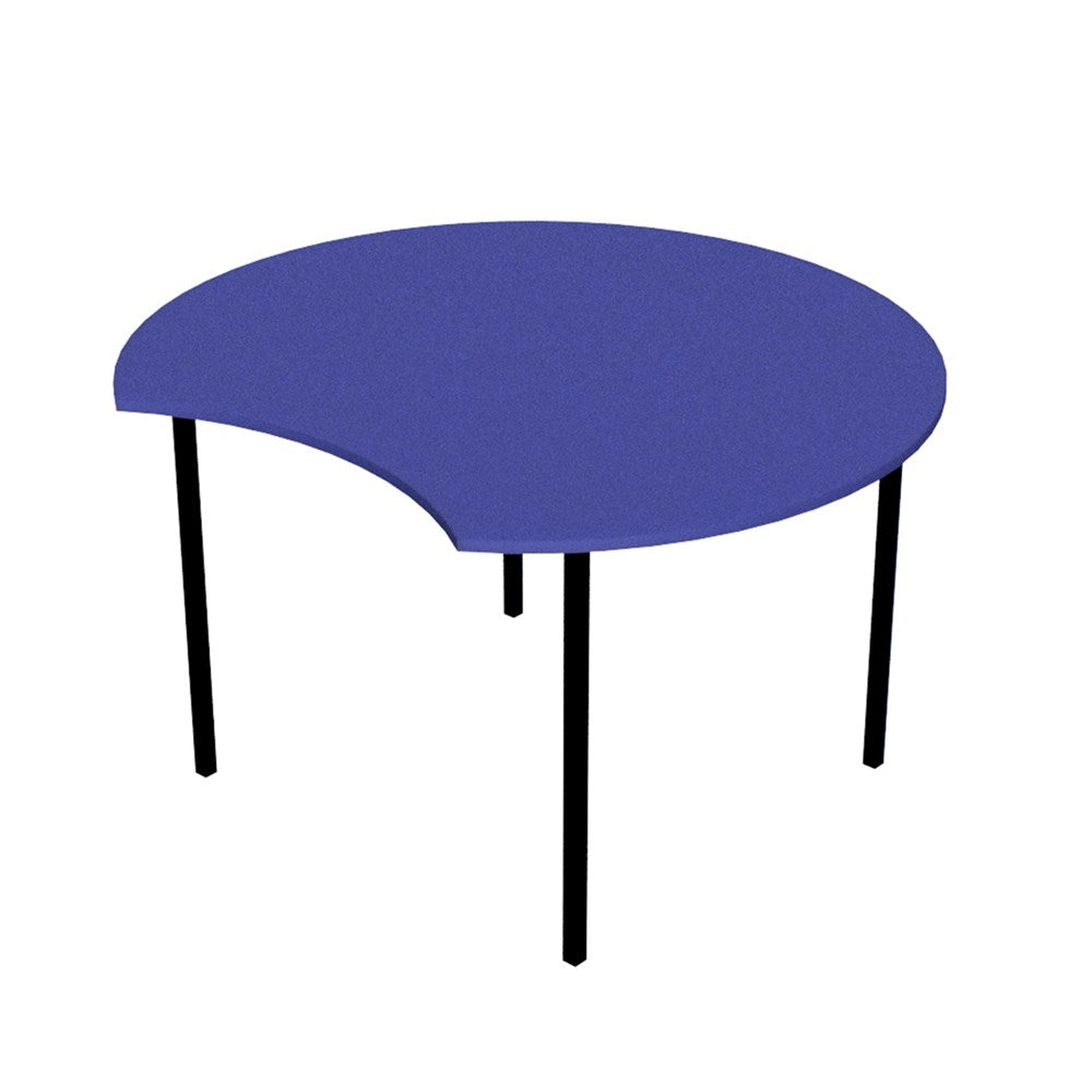 Table School Scallop Nesting 1200mm Dia-Education Furniture-Blue-520mm-Commercial Traders - Office Furniture