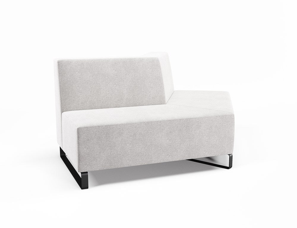 Vista 120° Boomerang Convex-Reception Furniture-Full DepthFull Depth-Low-Lustrell (Vinyl)-Commercial Traders - Office Furniture