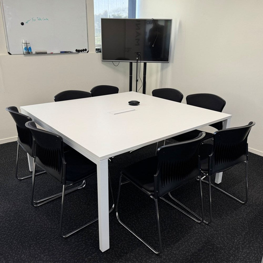 Alti Meeting Table 1500 x 1500-Meeting Tables-White-White-North Island-Commercial Traders - Office Furniture