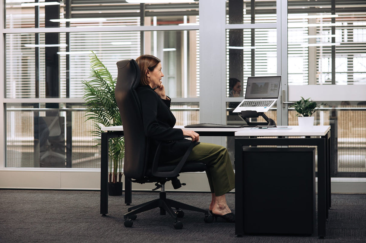 Buro Artemis Highback Chair-Office Chairs-Flat Pack Please-Commercial Traders - Office Furniture