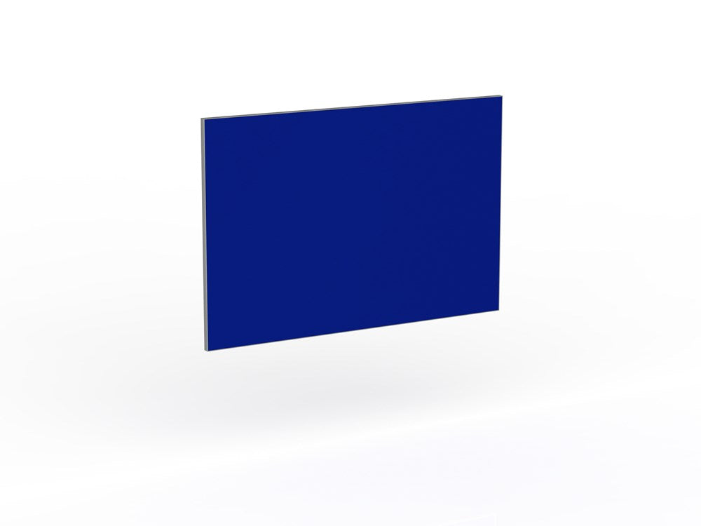 Active25 Desk Hung Screen - 1200 wide x 800 high-Office Partitons-Breathe-Silver-Commercial Traders - Office Furniture