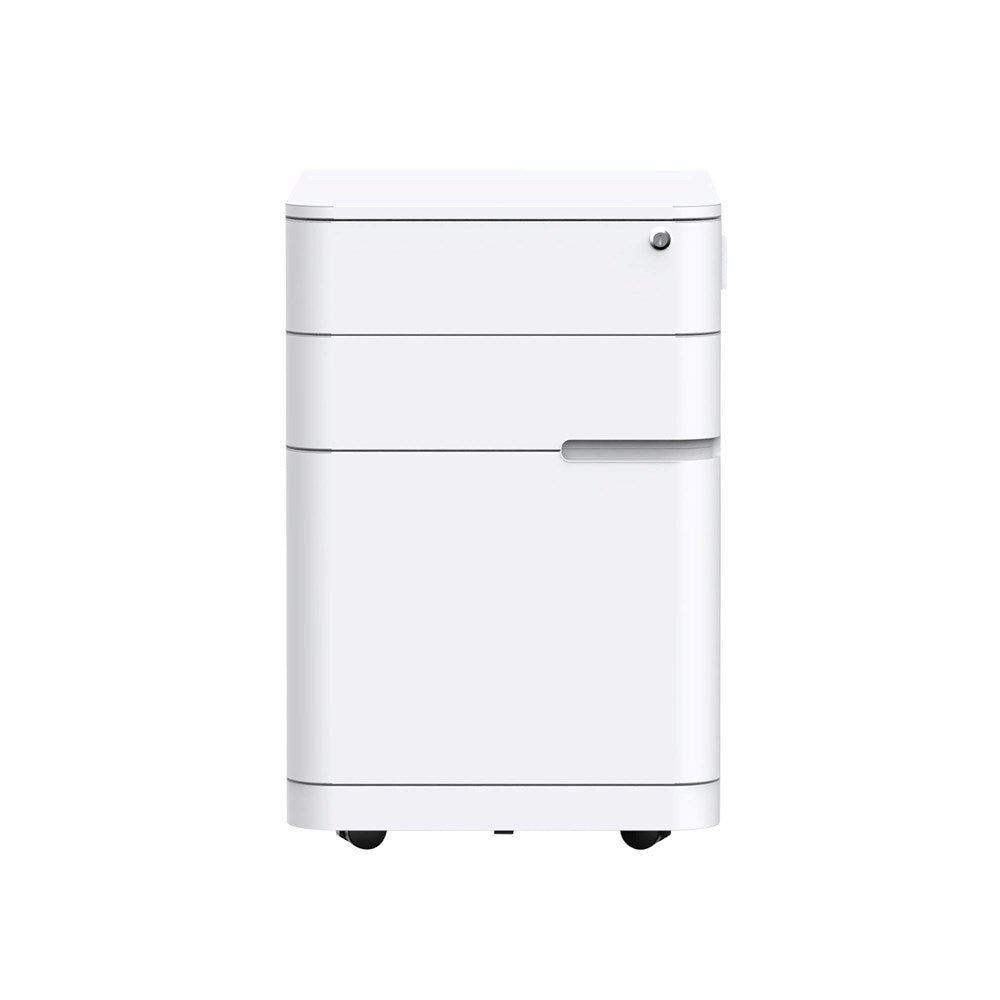 Buro MyWorkSpace Mobile Pedestal-Storage-White-Commercial Traders - Office Furniture