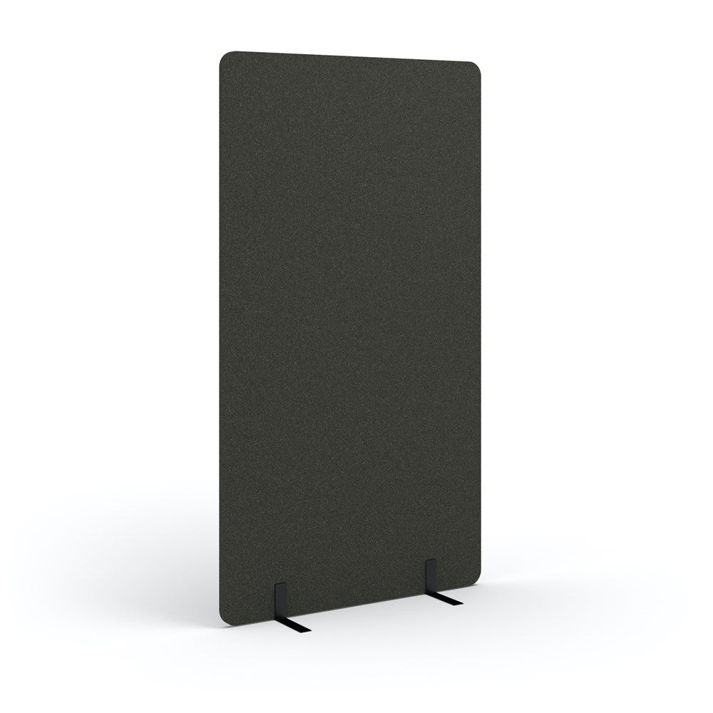 Acoustic Freestanding Partition - 1800h x 1000w -24mm thick-Noise Reduction-Sesame Grey-Commercial Traders - Office Furniture