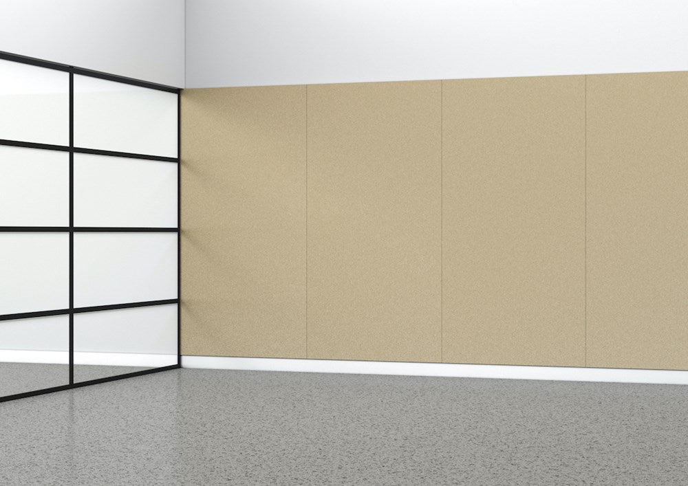 Acoustic Panel - 12mm thick - 1220 x 2440-Noise Reduction-Dark Camel-Commercial Traders - Office Furniture