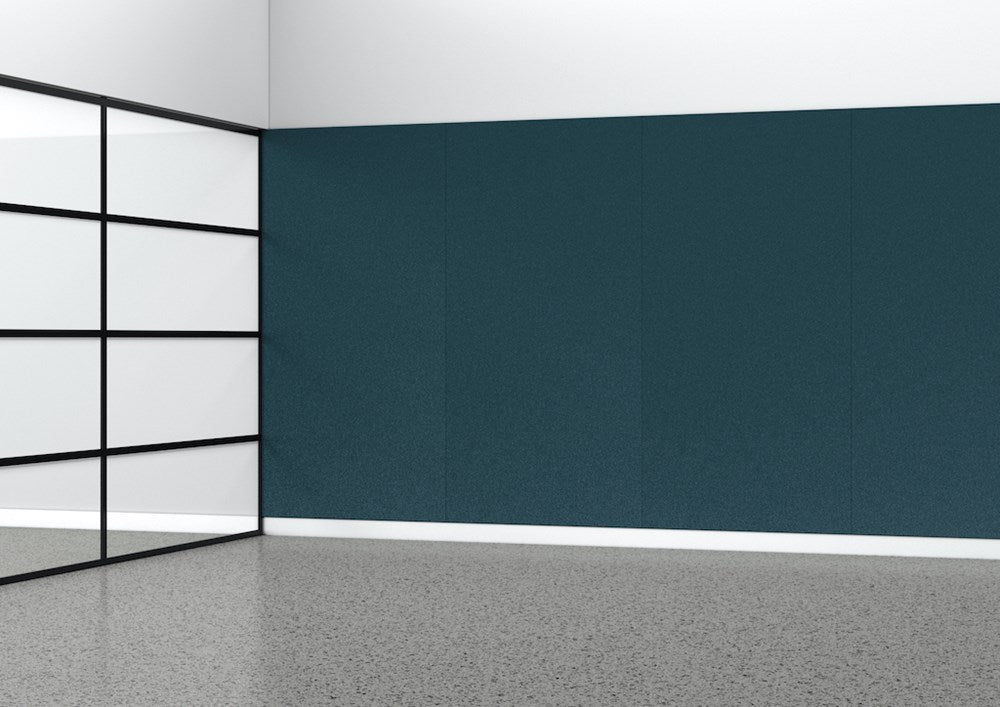 Acoustic Panel - 12mm thick - 1220 x 2440-Noise Reduction-Pageant Blue-Commercial Traders - Office Furniture