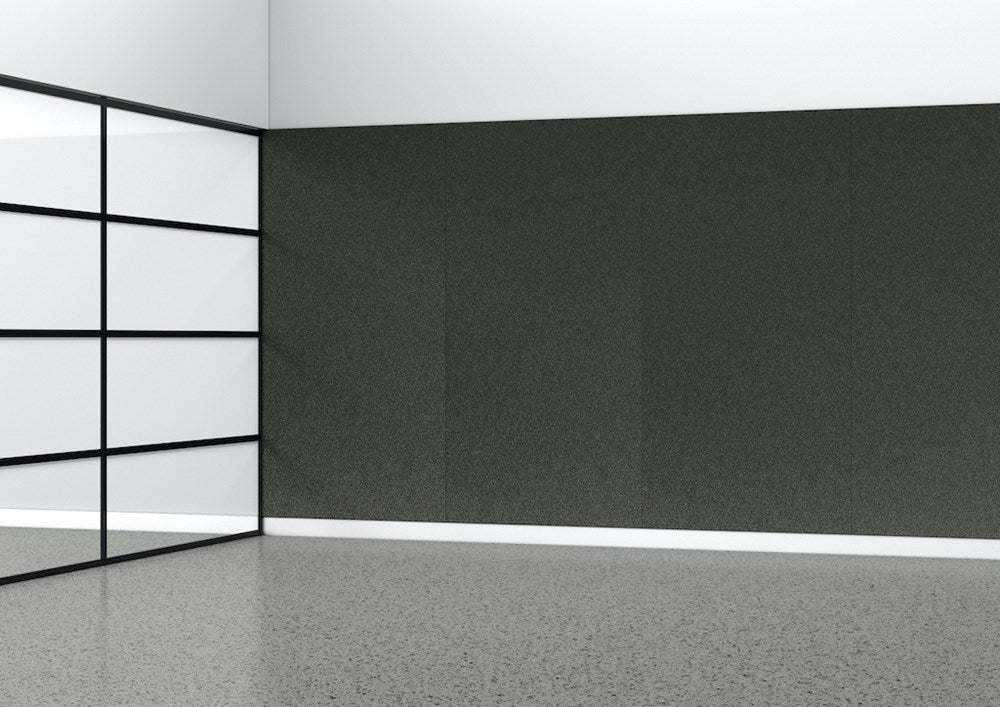 Acoustic Panel - 12mm thick - 1220 x 2440-Noise Reduction-Sesame Grey-Commercial Traders - Office Furniture