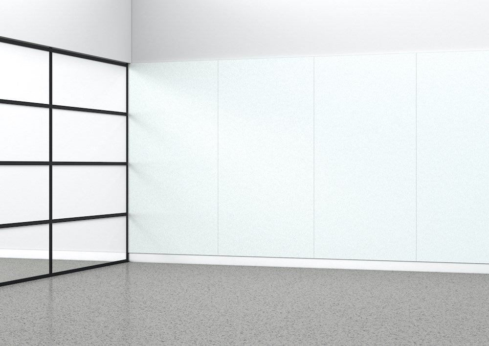 Acoustic Panel - 12mm thick - 1220 x 2440-Noise Reduction-White-Commercial Traders - Office Furniture