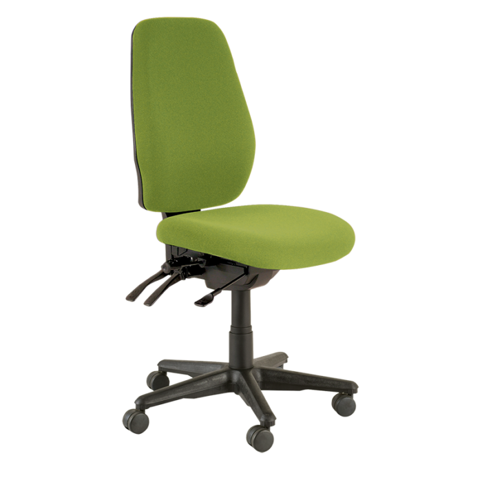 Buro Aura Ergo + Chair-Office Chairs-Green-No Thanks-Flat Pack Please-Commercial Traders - Office Furniture