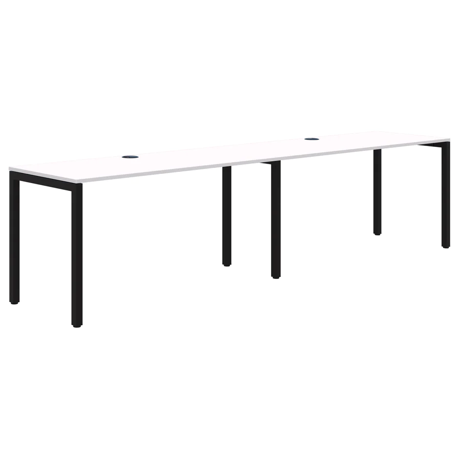Avero Fixed Height Desk - 2 Pod Inline (Narrow)