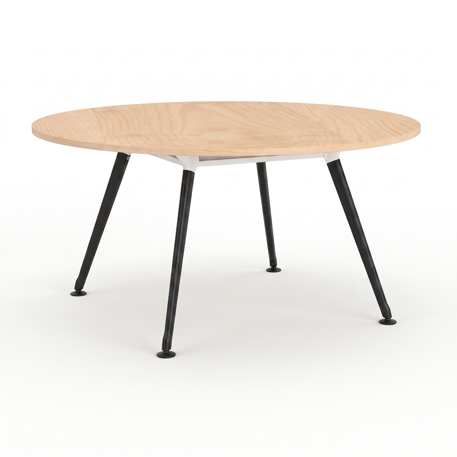 Euro Meeting Table 1500-Meeting Room Furniture-White-South Island Delivery (Ground Floor)-Commercial Traders - Office Furniture
