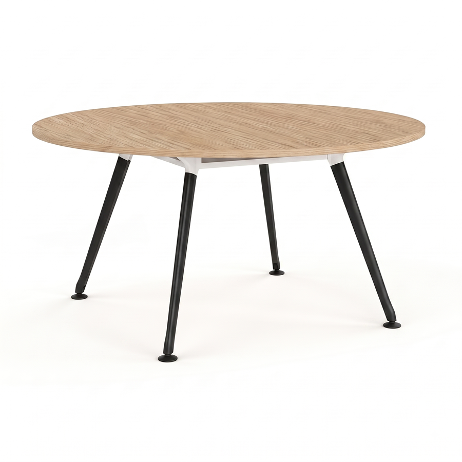 Euro Meeting Table 1500-Meeting Room Furniture-White-South Island Delivery (Ground Floor)-Commercial Traders - Office Furniture