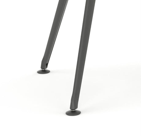 Ex Demo Euro Boardroom Table 3000 x 1200 - Black / Black Only-Meeting Room Furniture-Black-Black Leg-North Island Delivery (Ground Floor)-Commercial Traders - Office Furniture