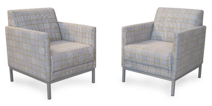 Bling Chair-Reception Furniture-Metal powder-coat-North Island Delivery-Lustrell (Vinyl)-Commercial Traders - Office Furniture