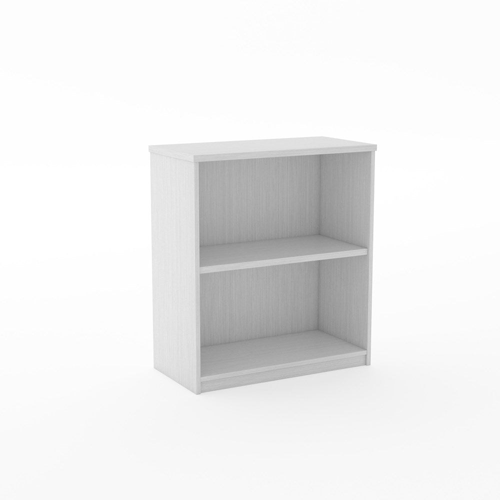 Karaka Bookcase 900h x 800w x 400d-Storage-Silver Strata-North island Delivery (Ground Floor)-Commercial Traders - Office Furniture
