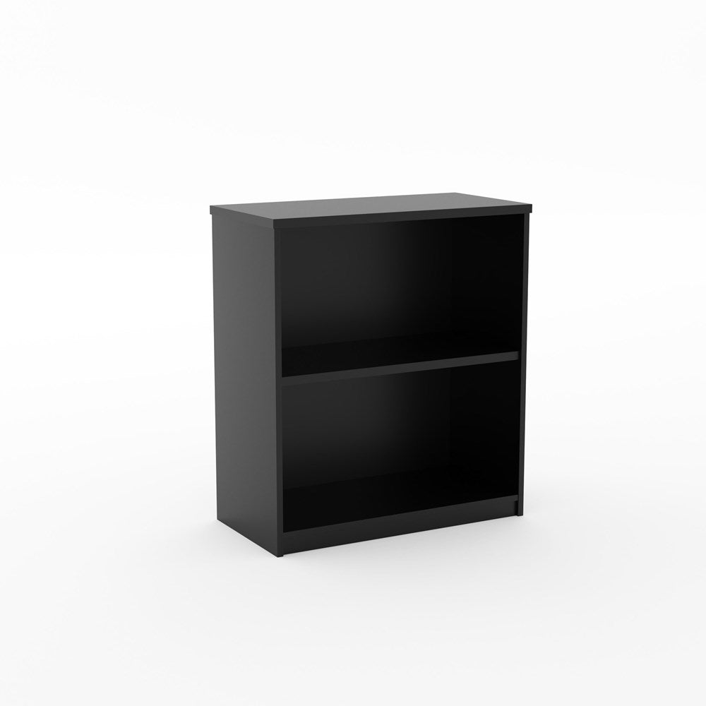 Karaka Bookcase 900h x 800w x 400d-Storage-Black-North island Delivery (Ground Floor)-Commercial Traders - Office Furniture