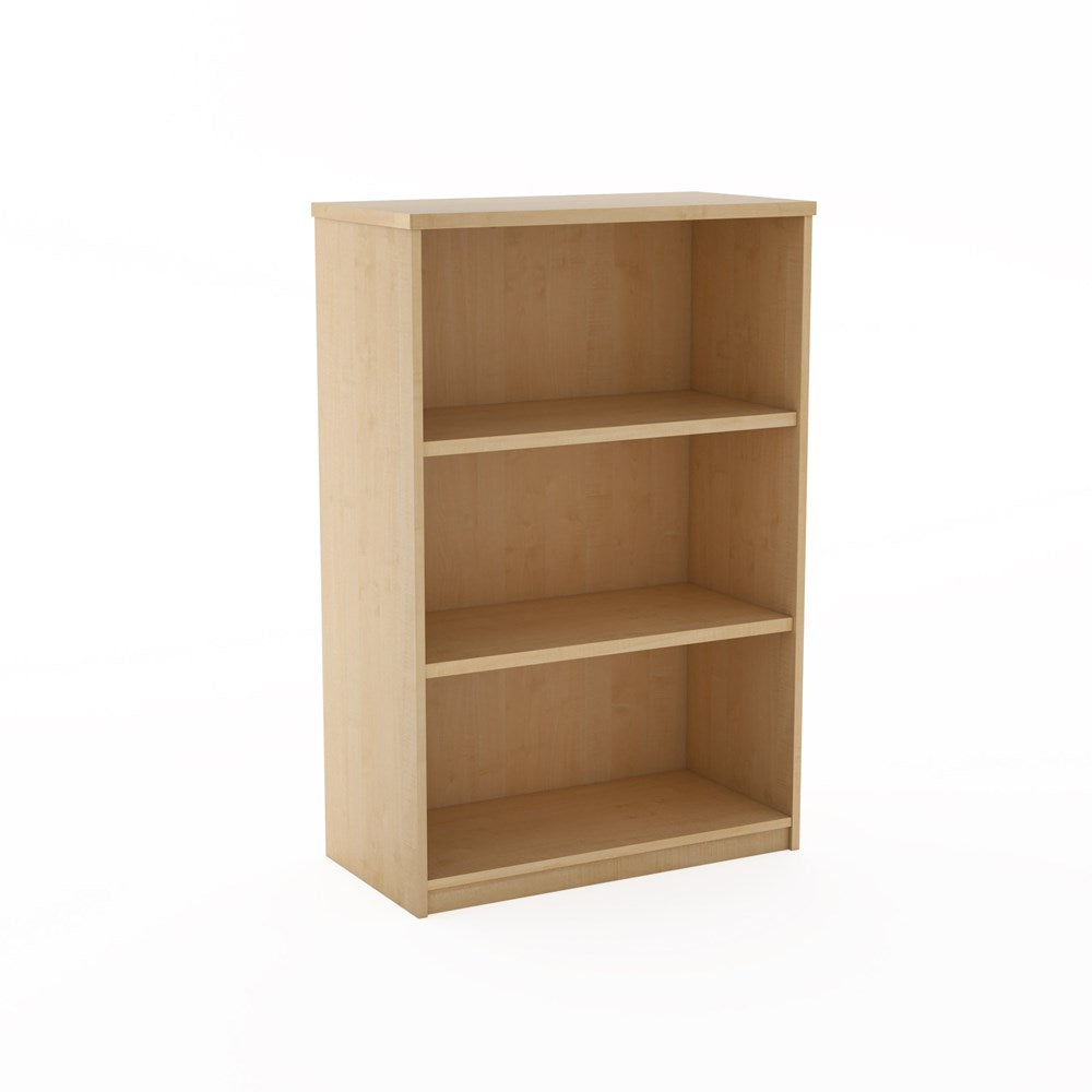 Karaka Bookcase 1200h x 800w x 400d-Storage-Affinity Maple-North island Delivery (Ground Floor)-Commercial Traders - Office Furniture