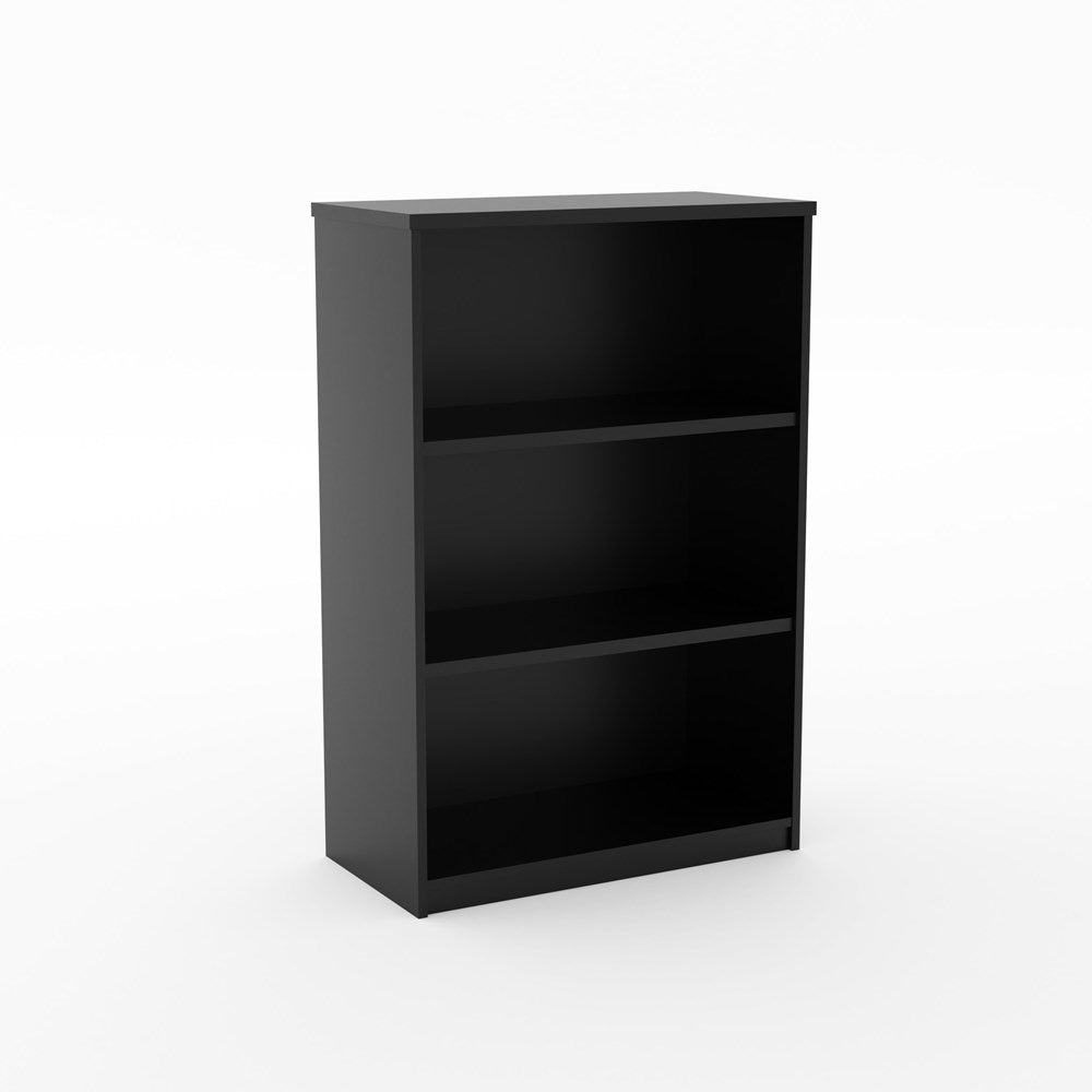 Karaka Bookcase 1200h x 800w x 400d-Storage-Black-North island Delivery (Ground Floor)-Commercial Traders - Office Furniture