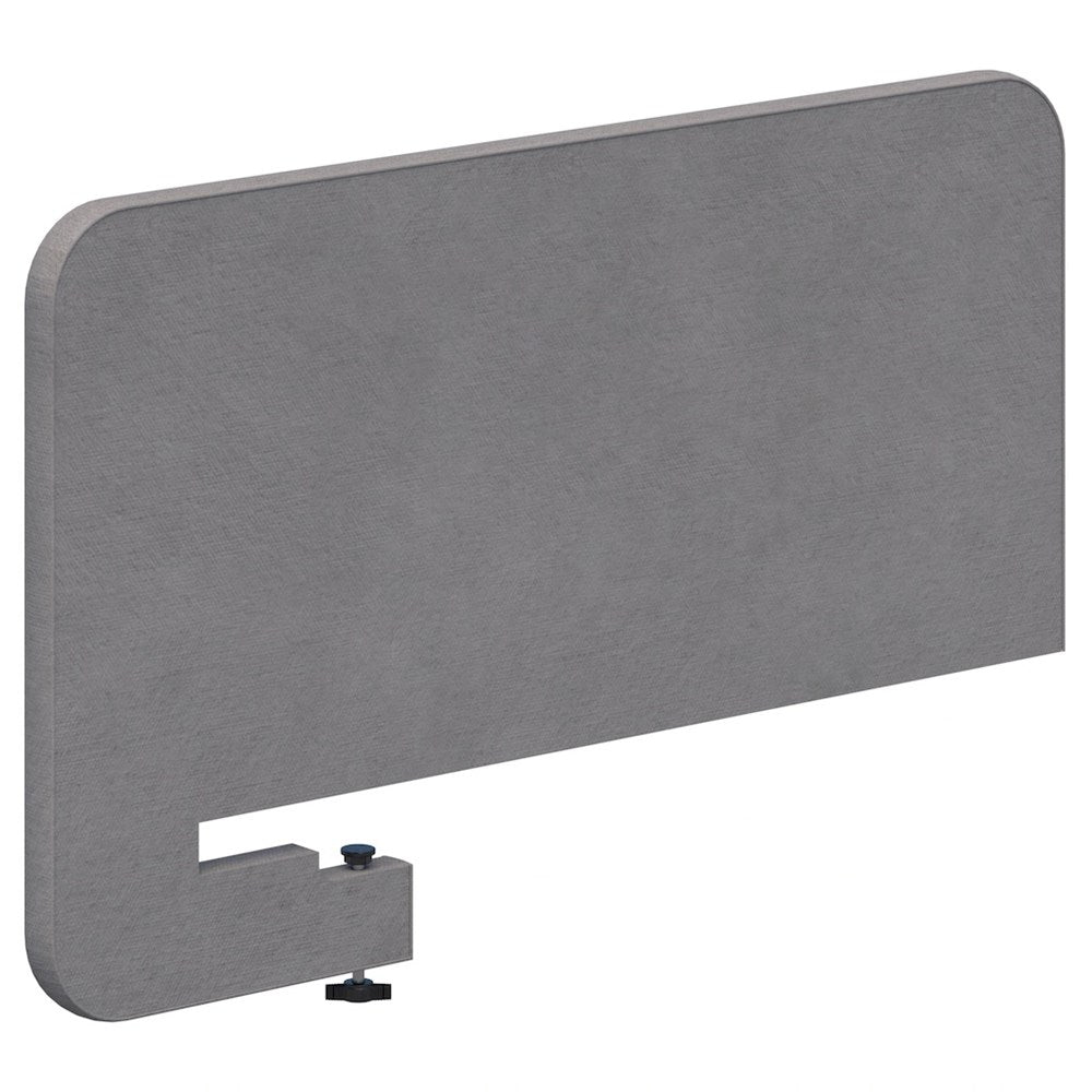 BUZZ Push-On Side Screen-Office Partitons-450 h x 650 wide-Fletcher Pebble-Commercial Traders - Office Furniture