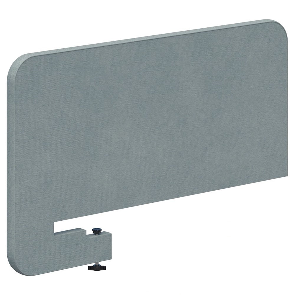 BUZZ Push-On Side Screen-Office Partitons-450 h x 750 wide-Fletcher Cornflower-Commercial Traders - Office Furniture
