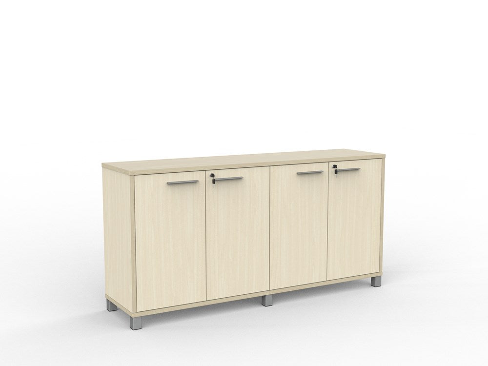 Cubit Credenza 1800 W x 900 H-Storage-Nordic Maple-Commercial Traders - Office Furniture