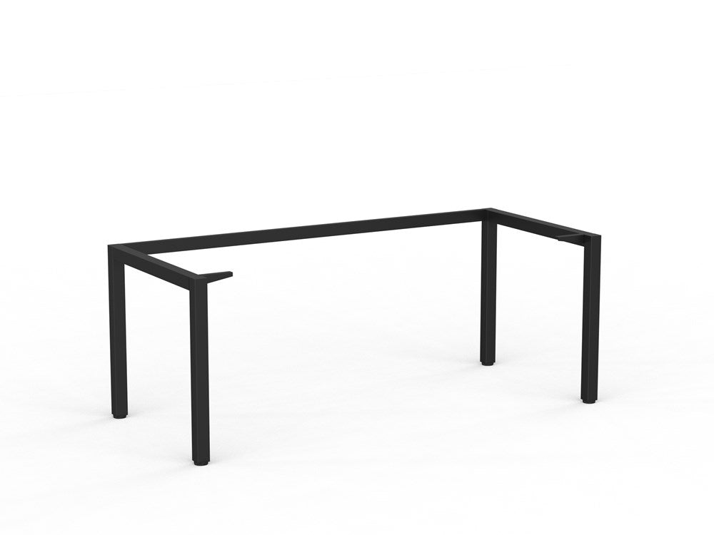 Cubit Desk Frame Only-Desking-1800 x 800-Black-Commercial Traders - Office Furniture