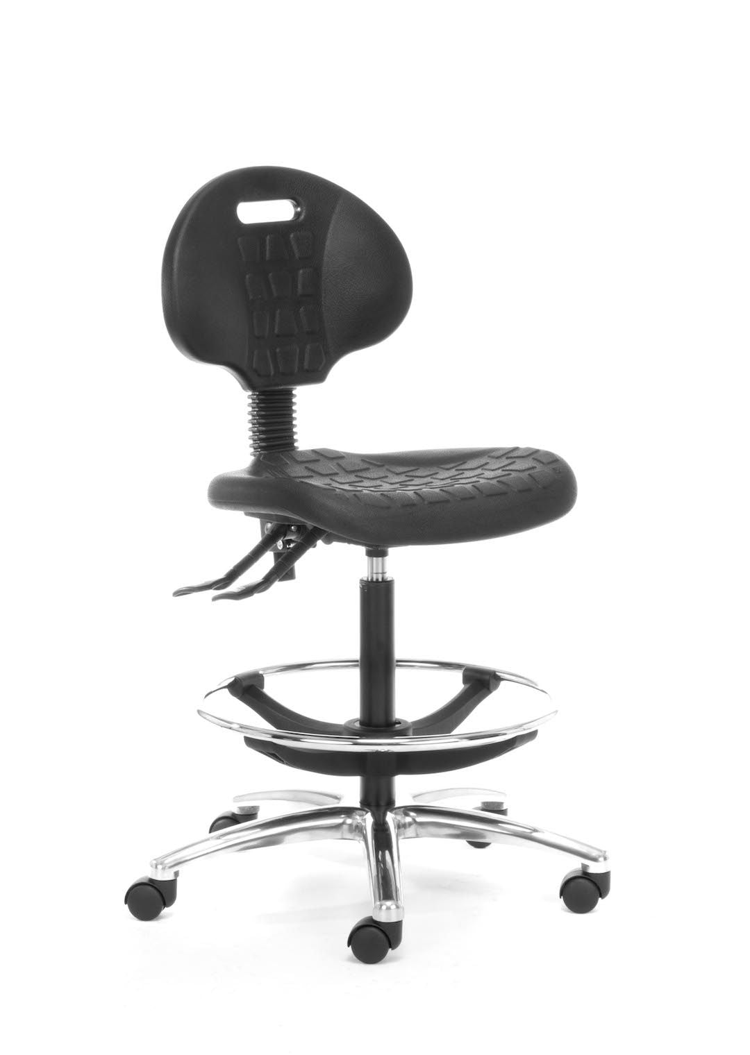 Lab Tec - Technician Chair - Architectural-Office Chairs-Alloy-Commercial Traders - Office Furniture