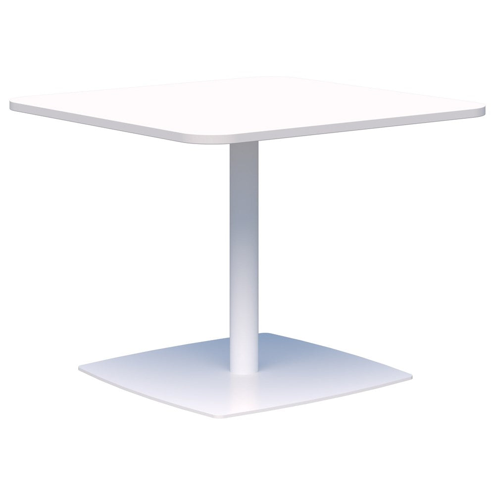 Classic Square Table-Meeting Room Furniture-1000 x 1000-Snow Velvet-White-Commercial Traders - Office Furniture