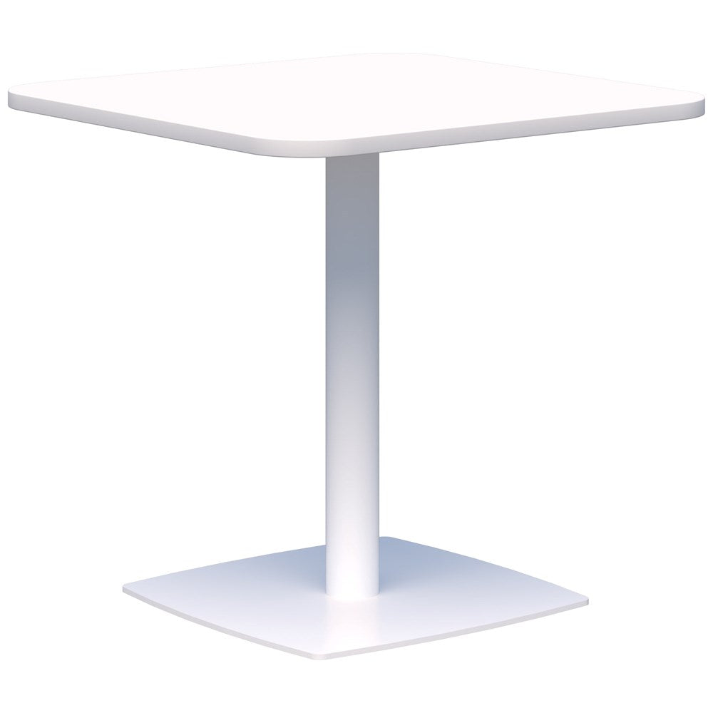 Classic Square Table-Meeting Room Furniture-800 x 800-Snow Velvet-White-Commercial Traders - Office Furniture