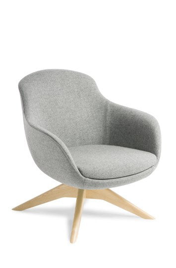 Davina Chair - Timber Base-Reception Furniture-Natural Ash-Augustus-Commercial Traders - Office Furniture