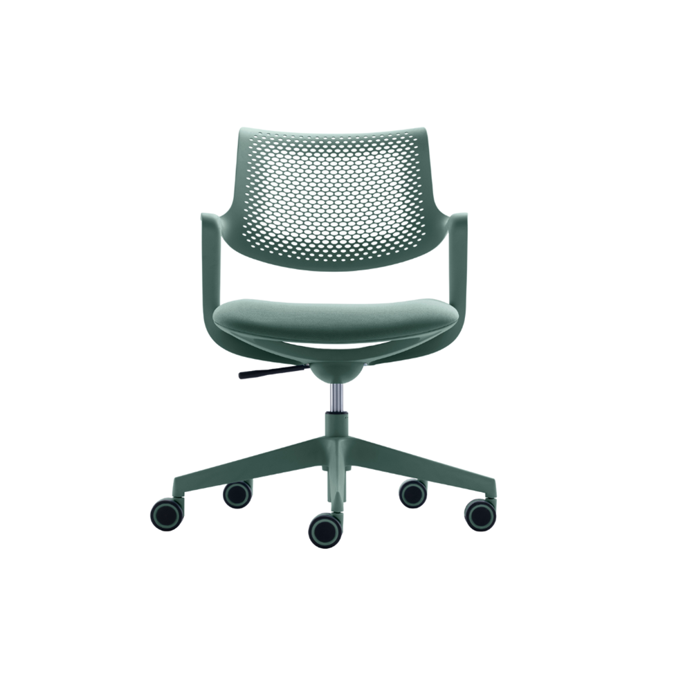 Dream Chair-Meeting Chairs-Pine Green-Commercial Traders - Office Furniture