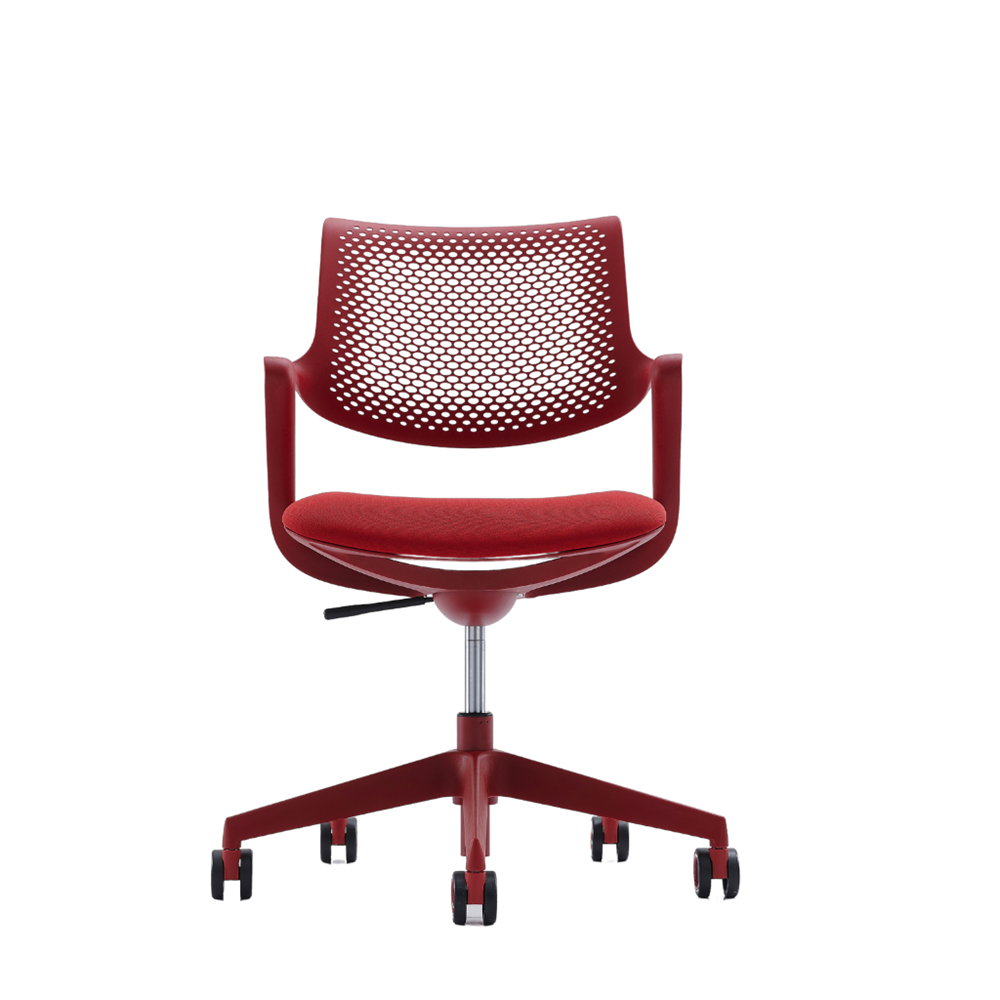 Dream Chair-Meeting Chairs-Red-Commercial Traders - Office Furniture