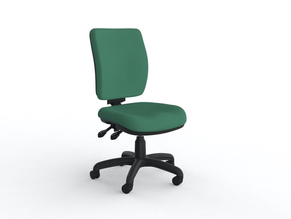 Nova Luxe Chair-Office Chairs-Breathe Fern Green-No Arms-Commercial Traders - Office Furniture