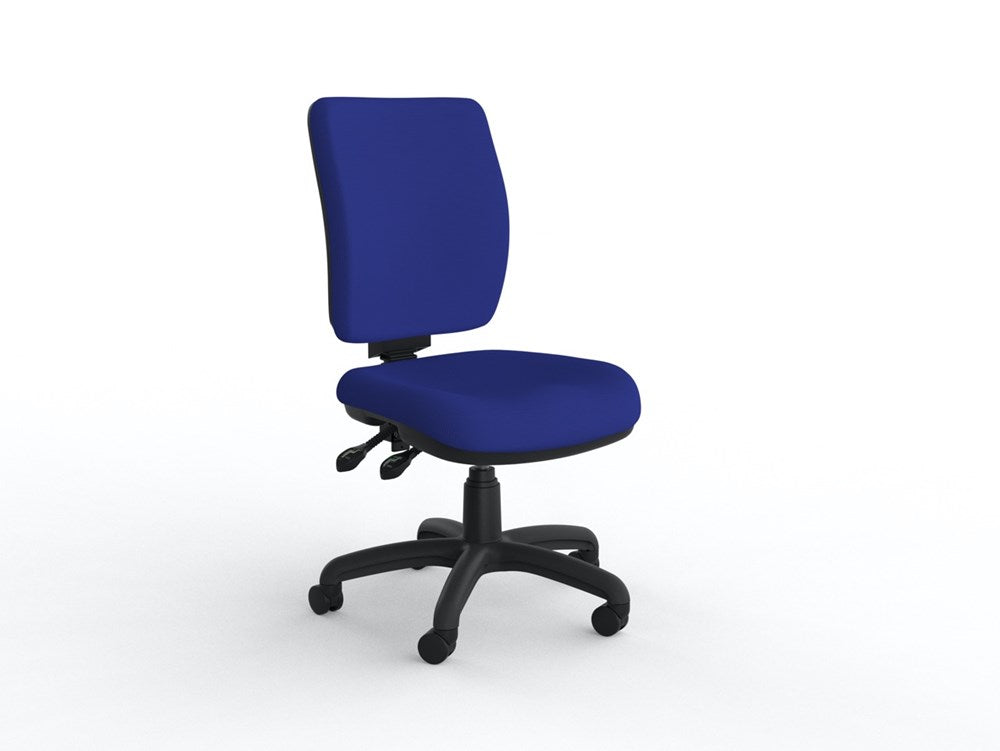 Nova Luxe Chair-Office Chairs-Breathe Royal Blue-No Arms-Commercial Traders - Office Furniture