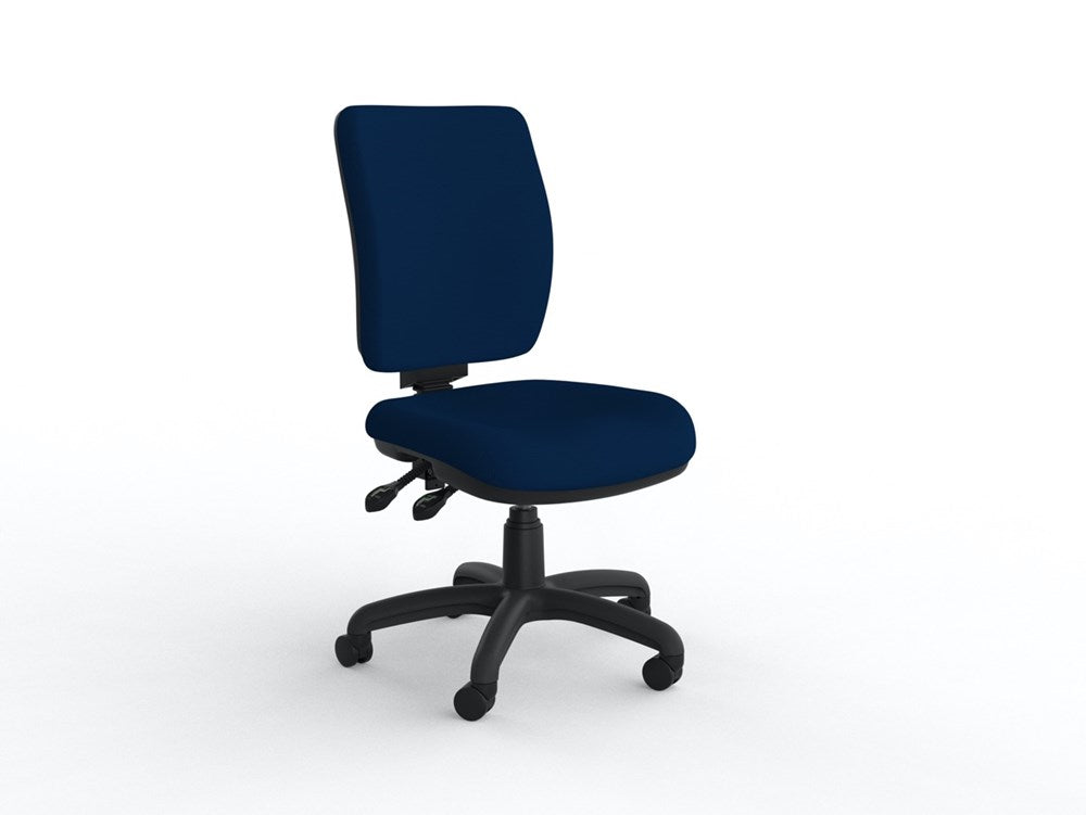 Nova Luxe Chair-Office Chairs-Breathe Steel Blue-No Arms-Commercial Traders - Office Furniture