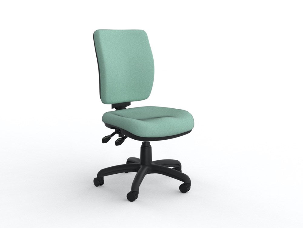 Nova Luxe Chair-Office Chairs-Splice Lagoon-No Arms-Commercial Traders - Office Furniture
