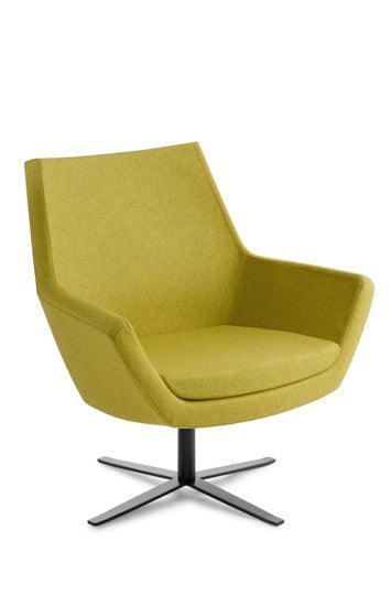 Eton Mid-Back - 4 point-Reception Furniture-Quantum-Black-Commercial Traders - Office Furniture