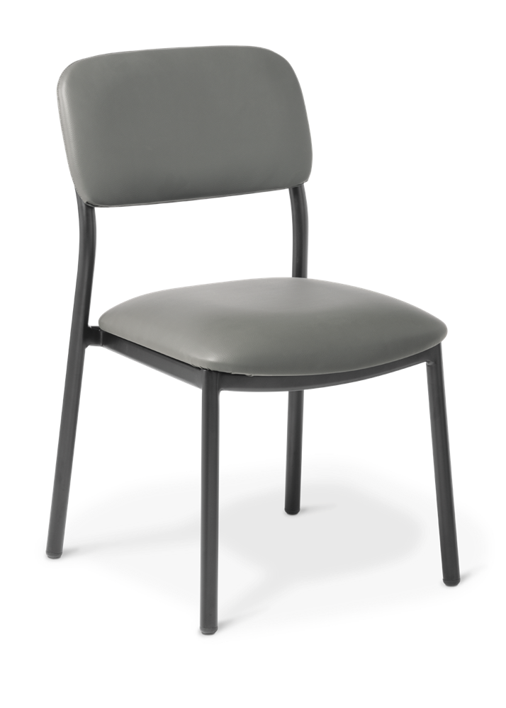 Fit Chair-Chairs-Standard Charcoal-Without Arms-Commercial Traders - Office Furniture