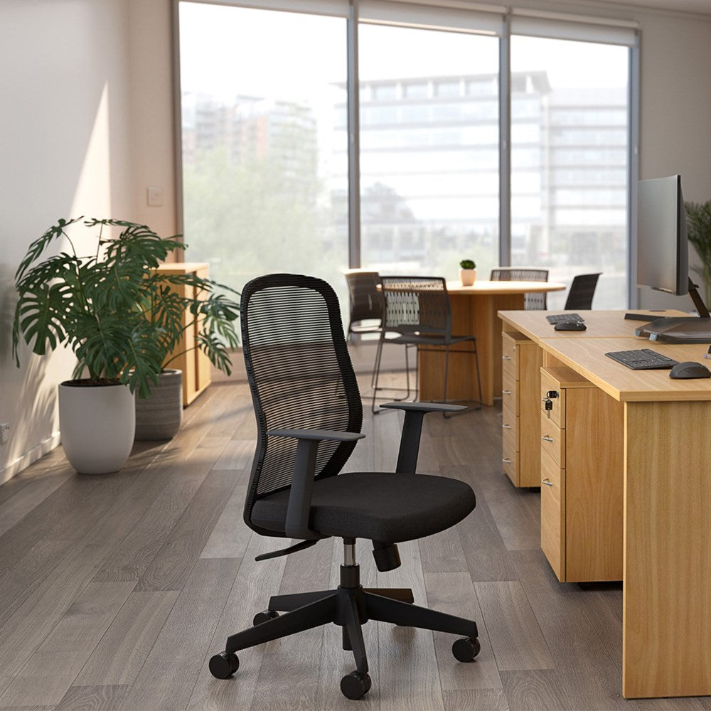 Flex 2 Mesh Chair-Office Chairs-Flat Pack Please-Commercial Traders - Office Furniture