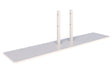 Connect Fin 70 - Free Standing Foot - Each-Office Partitons-Black - Pair-Commercial Traders - Office Furniture
