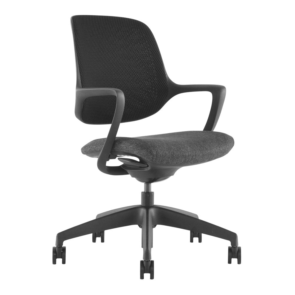 Konfurb Nara Chair-Office Chairs-Black-Flat Pack Please-Commercial Traders - Office Furniture
