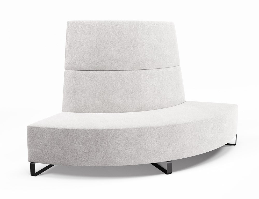 Vista Large 90° Convex-Reception Furniture-Sleigh-High-Lustrell (Vinyl)-Commercial Traders - Office Furniture