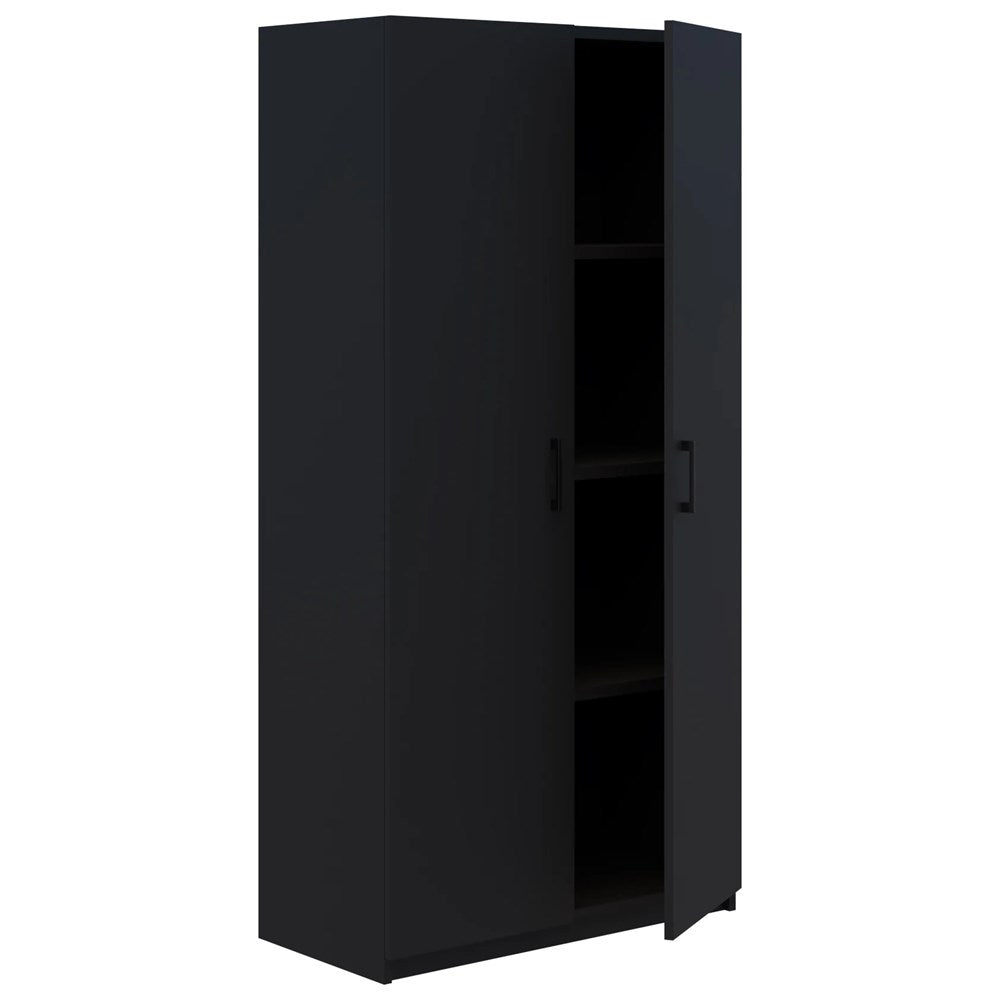Rapid Cabinet - Tall-Storage-1800x900 (locking)-Black-Commercial Traders - Office Furniture
