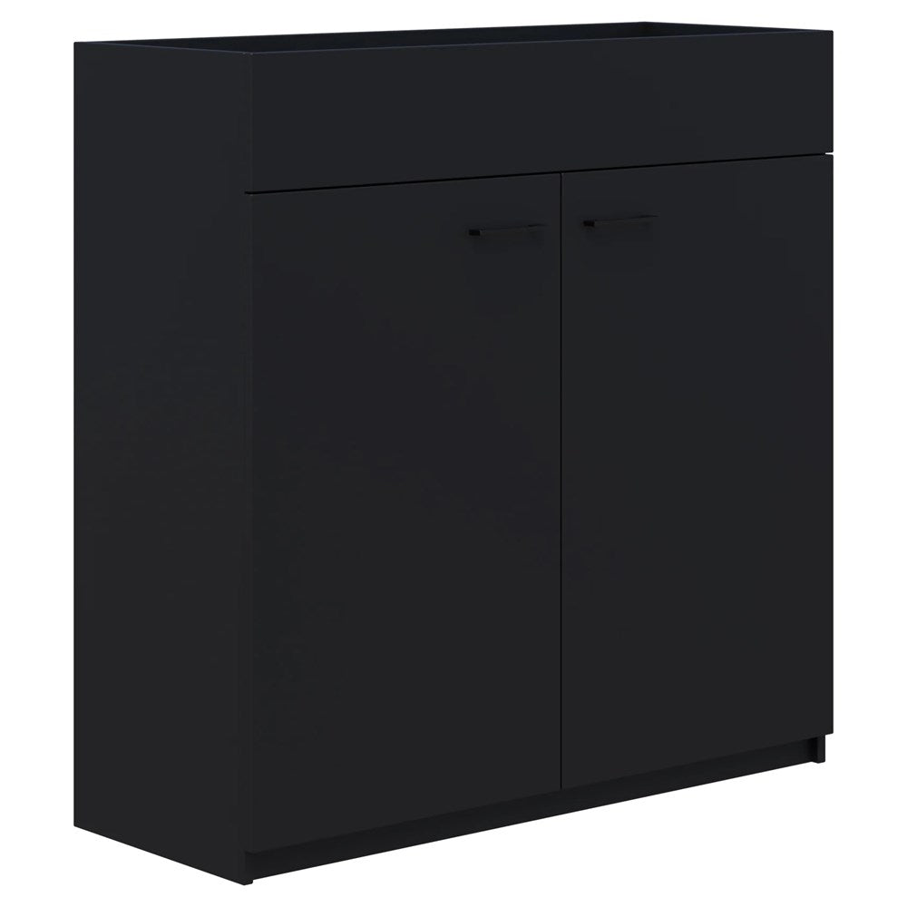 Rapid Planter Cabinet-Storage-1200Hx900L (locking)-Black-Commercial Traders - Office Furniture