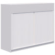 Rapid Planter Tambour-Storage-1200Hx1600L (non locking)-Snow-Commercial Traders - Office Furniture
