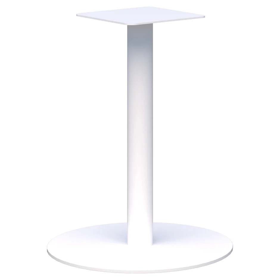 frames-Meeting Tables-Round / 540mm Base-Black-Commercial Traders - Office Furniture