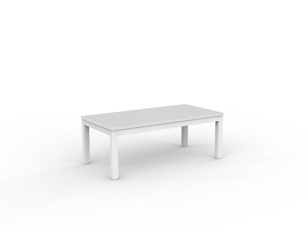 Cubit Coffee Table-Reception Furniture-1200L x 600W-White-White-Commercial Traders - Office Furniture
