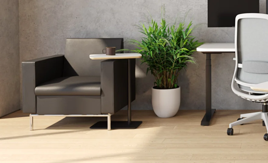 Neo 1 Seater Sofa-Reception Furniture-Default-Commercial Traders - Office Furniture