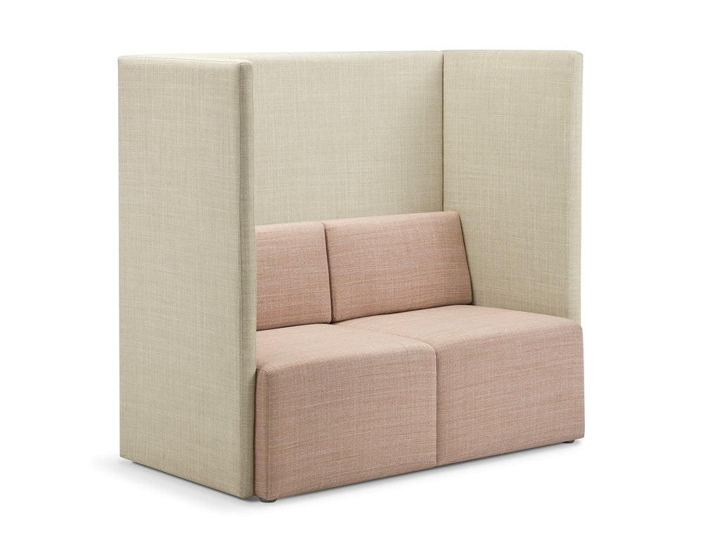 Vienna 2 Seater Booth-Reception Furniture-Keylargo-Commercial Traders - Office Furniture